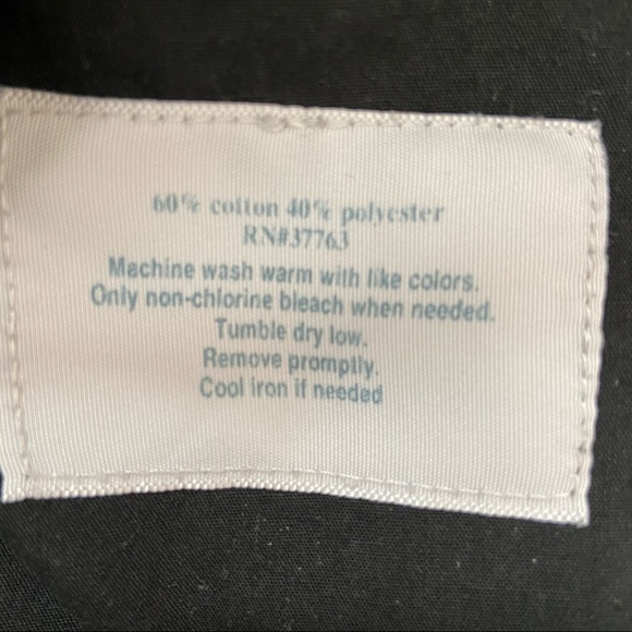 Croft & Barrow Men’s Black Khaki Pants, 33W x 30L - Picture 9 of 10